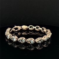 Armband Maria e Luisa Jewels Dame in Silber Topazio BA0121/V2 - BA0121/V2